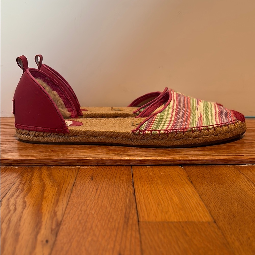 Ugg Libbi Serape striped espadrille sandals
